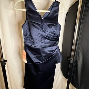 JJs House Elegant  Navy Sleeveless Dress